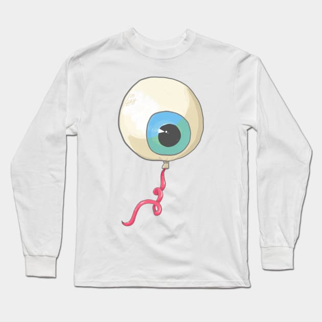 Balloon eye Long Sleeve T-Shirt by Lhollowaydesign